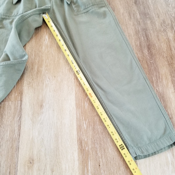 Citizens of Humanity Noelle Cropped Belted Relaxed Tapered Fit Paper Bag Waist - Picture 12 of 16